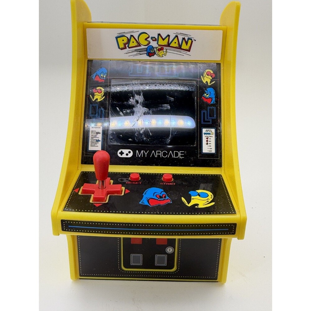 🕹️👾 My Arcade Micro Player Mini Arcade Machine – Pac-Man Video Game 🟡✨